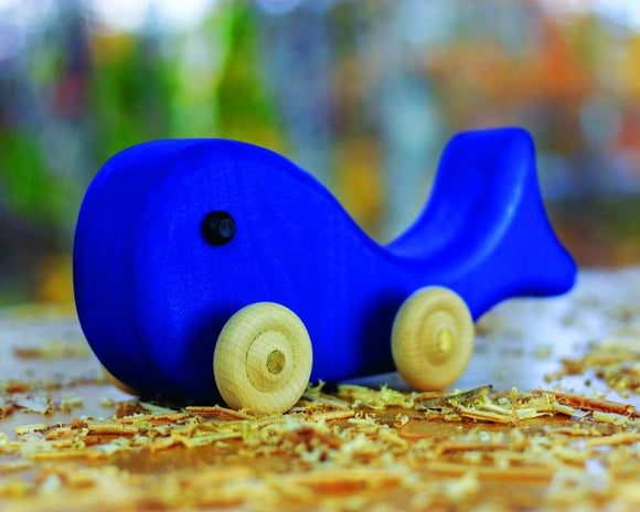 Push Whale Toy