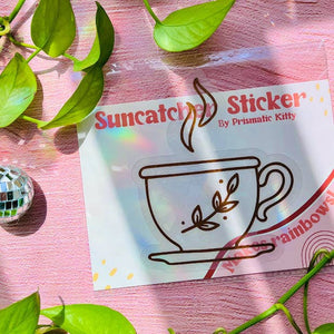 Tea Cup Suncatcher