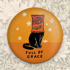 Full of Grace Cat Magnet