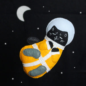 Space Boy Cat DIY Stitching Kit