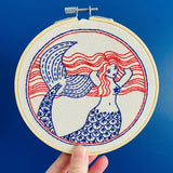 Mermaid Hair DIY Embroidery Kit