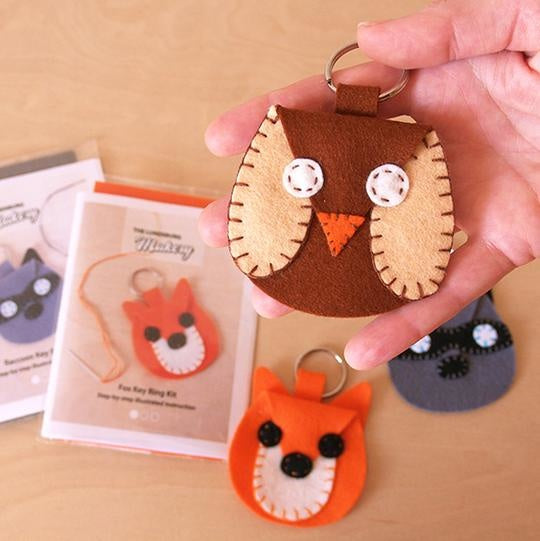 Owl DIY Keychain Kit