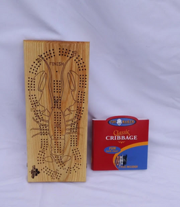 Lobster Cribbage Board