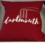 Dartmouth Smokestack & Ferry Throw Pillow Covers